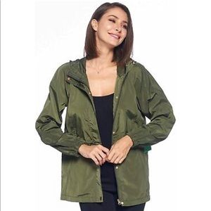 Ci Sono Women’s Windbreaker Rain Jacket